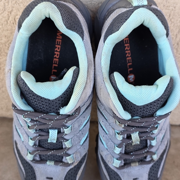 Merrell Gray and Blue Ankle Boots - Picture 9 of 12